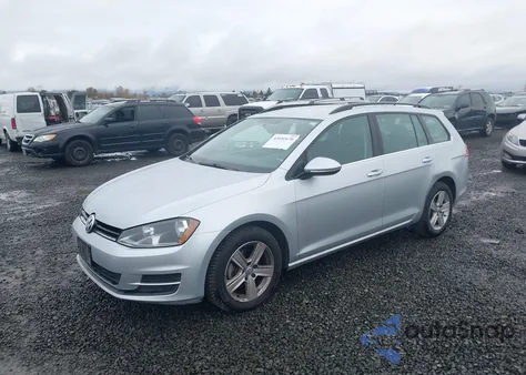 2015 Volkswagen Golf Sportwagen Tdi S 4-Door из США, поврежденный, VIN 3VWCA7AU4FM518829